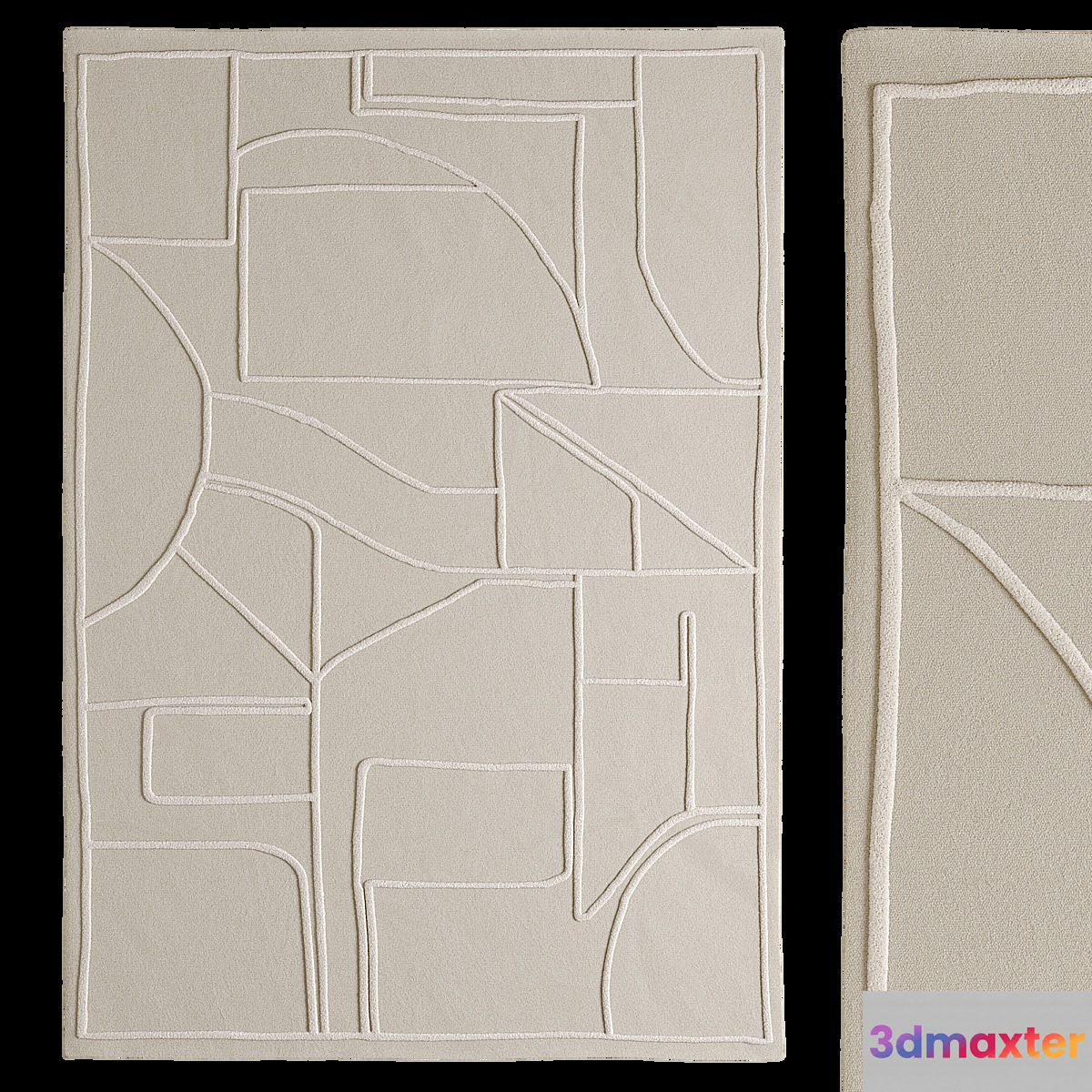 Carpet Robita La Redoute 3D Max