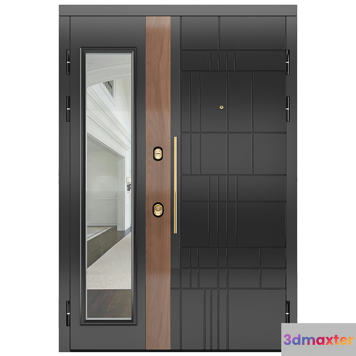 Staleks front door 3D Max