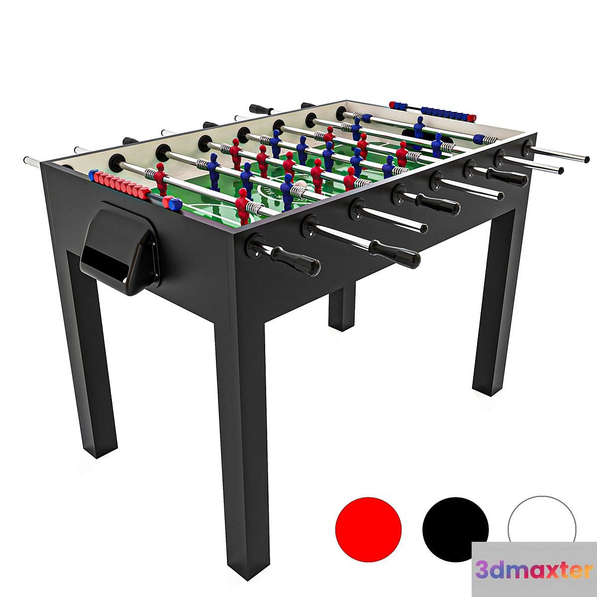 Table football Fido by FAS Pendezza 3D Max