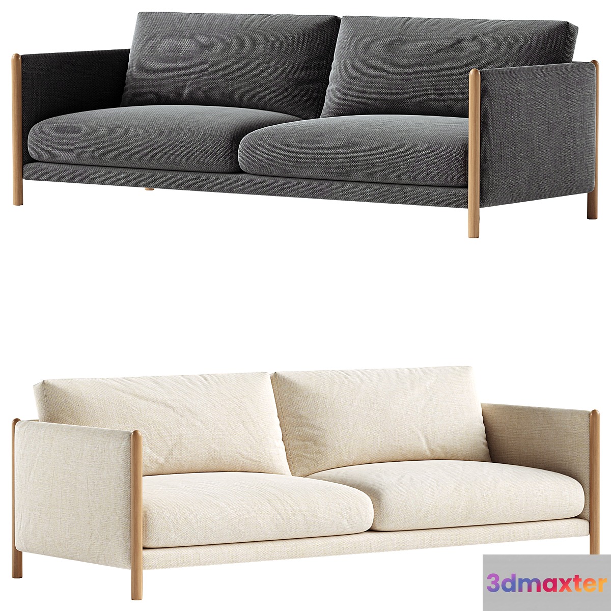 Hayden Sofa 3D Max