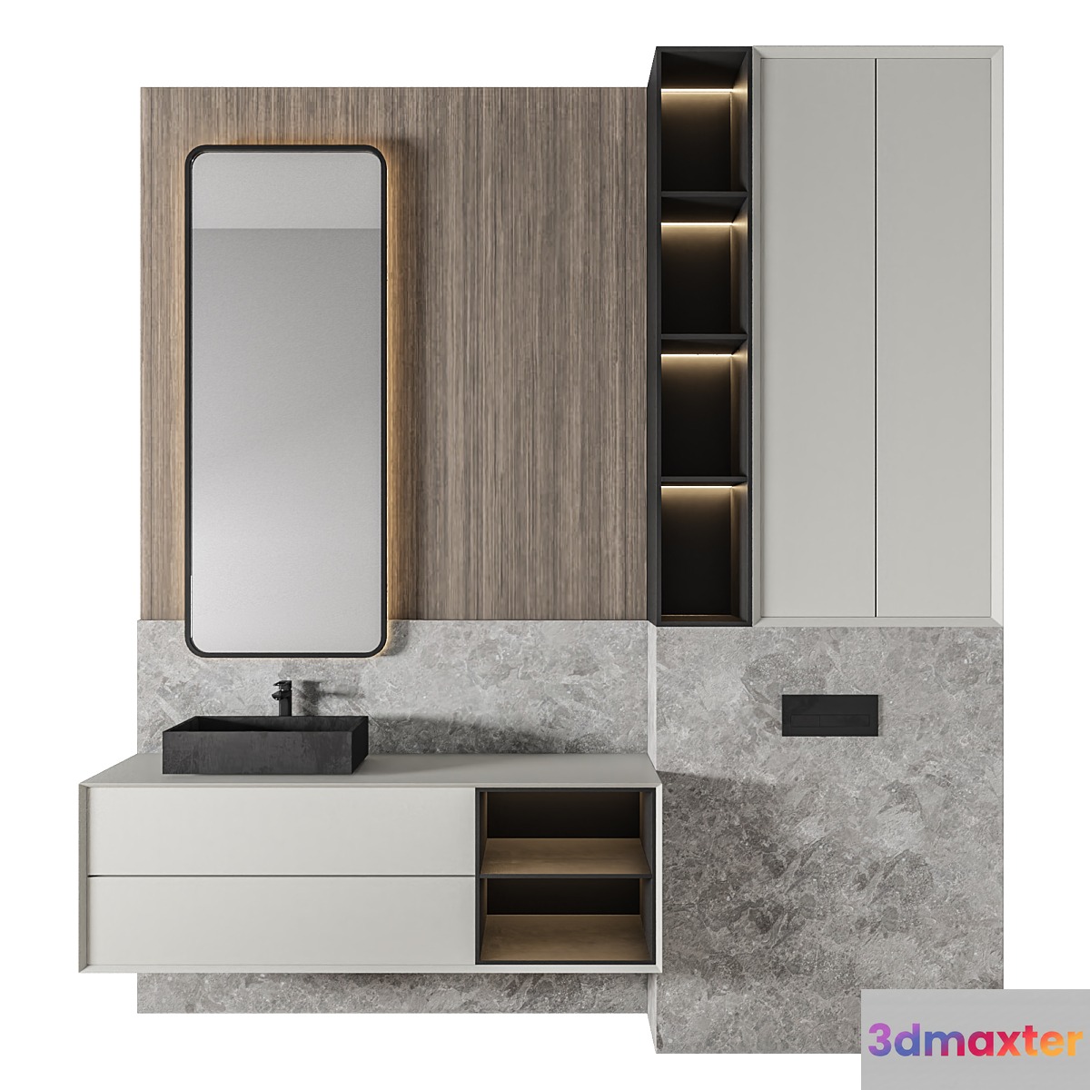 Luxury Bathroom 352 - No.2 3D Max