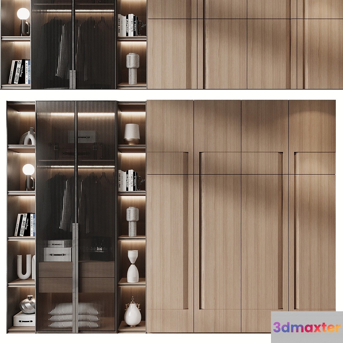 Cabinet GHS-2430 3D Max