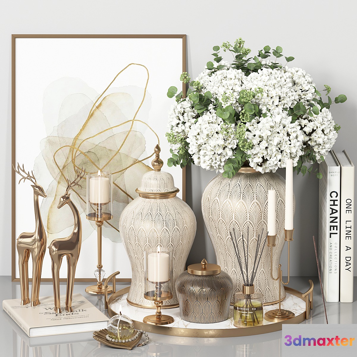 decorative set 09 3D Max