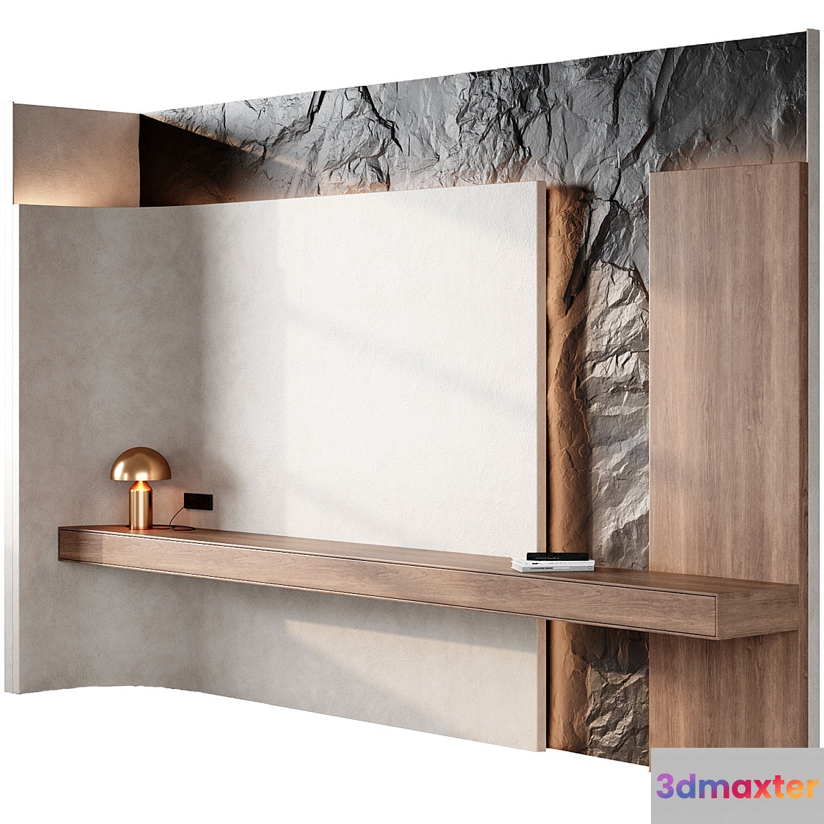 wall 3d panel 07 3D Max