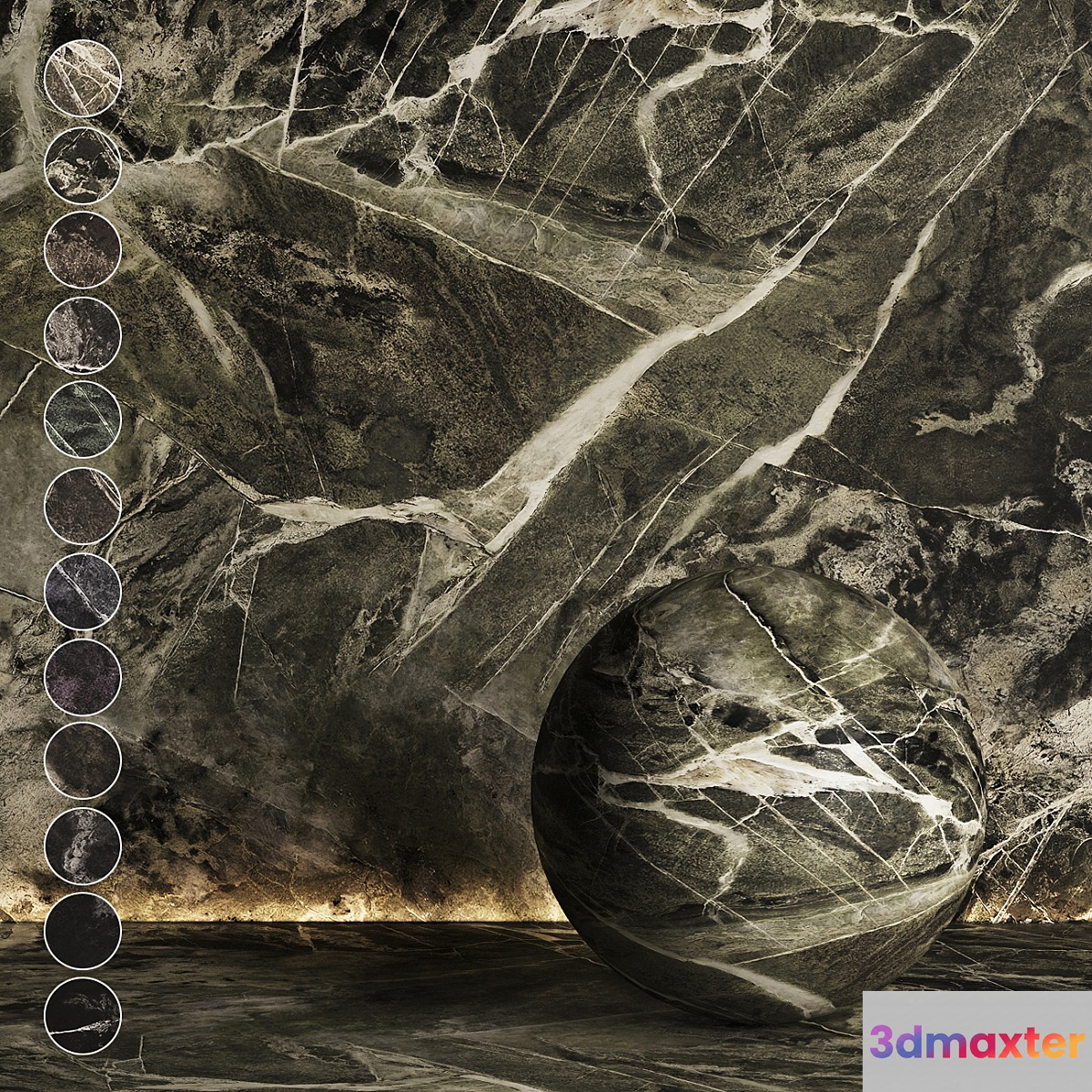Marble of different shades №14 3D Max