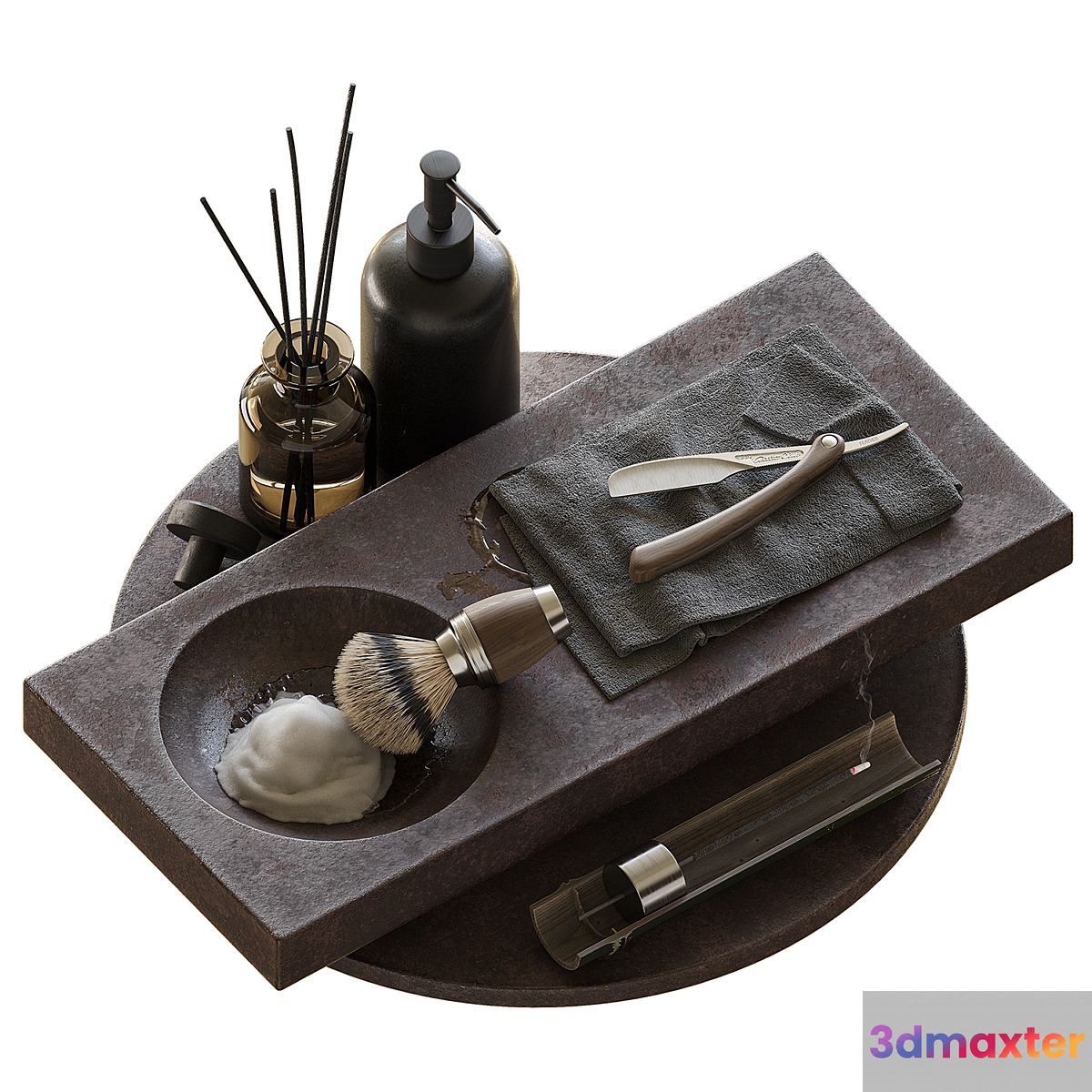 Decorative bathroom set 01
