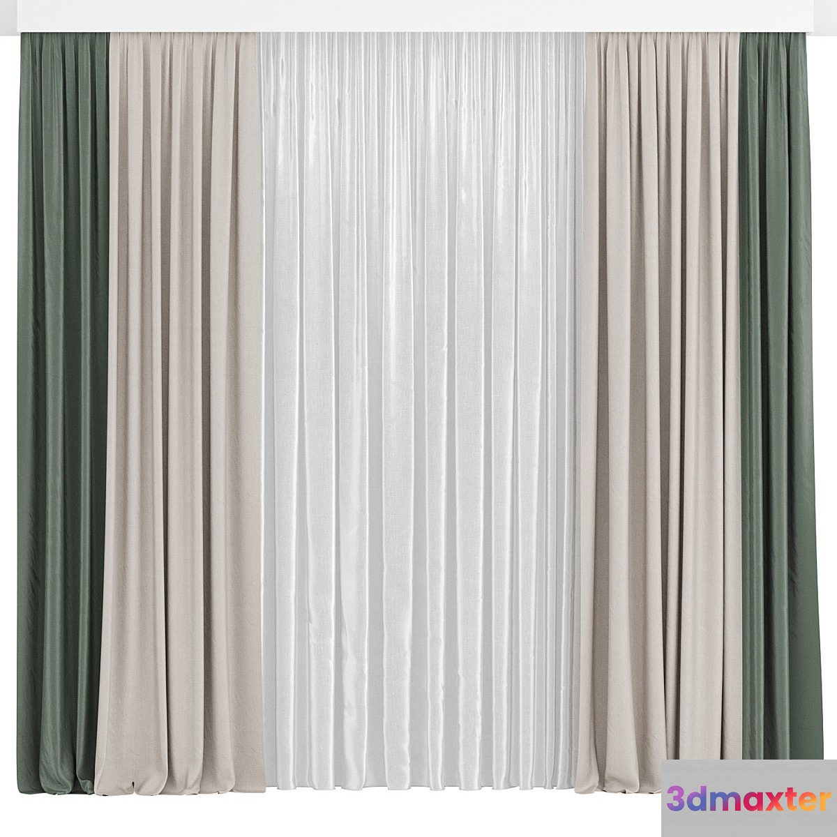 Curtain 09_ Curtains 3D Max