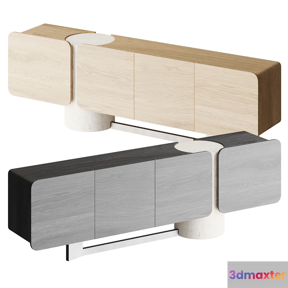 ENNE TITANO | Cabinet for living room - No.2 3D Max
