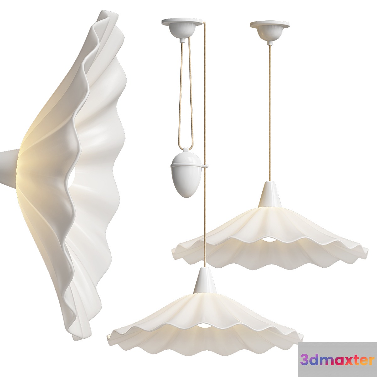 Christie Pendant Light 3D Max