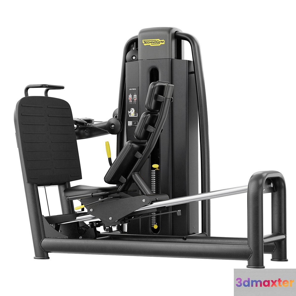 Technogym Selection 700 - Leg Press 3D Max