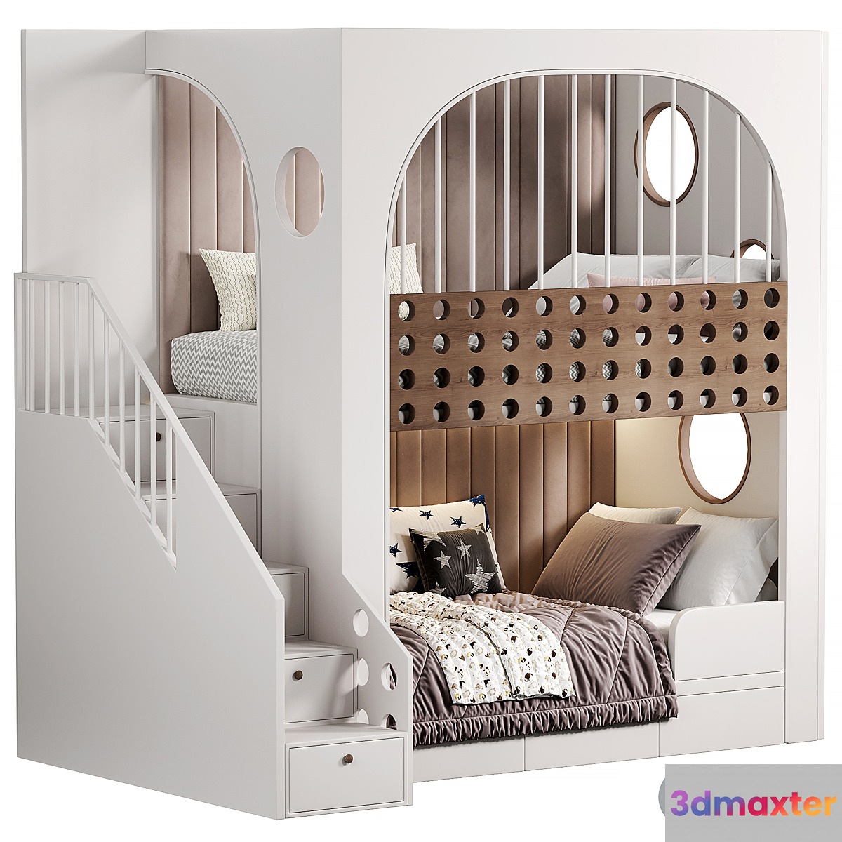 kids bedroom 12 - No.2 3D Max