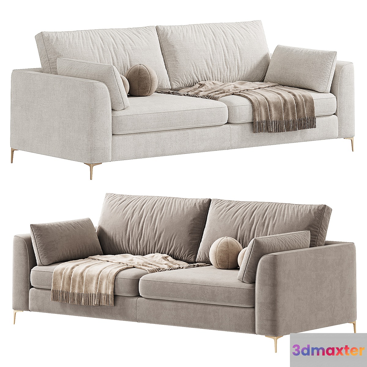 Isla sofa 3D Max