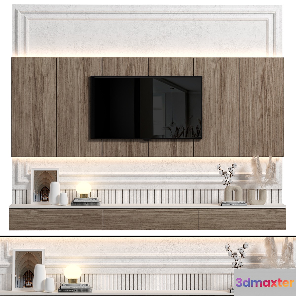 TV Wall 101 3D Max