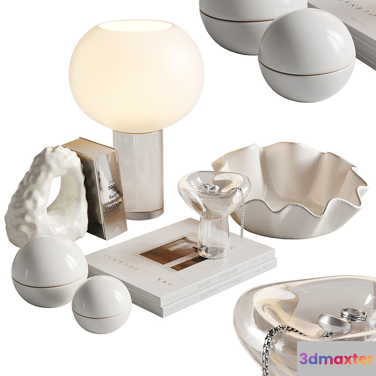 Decorative set White - No.2