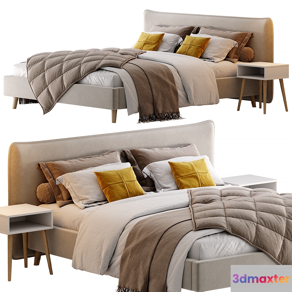 Bed Chievo 180 from divan.ru 3D Max