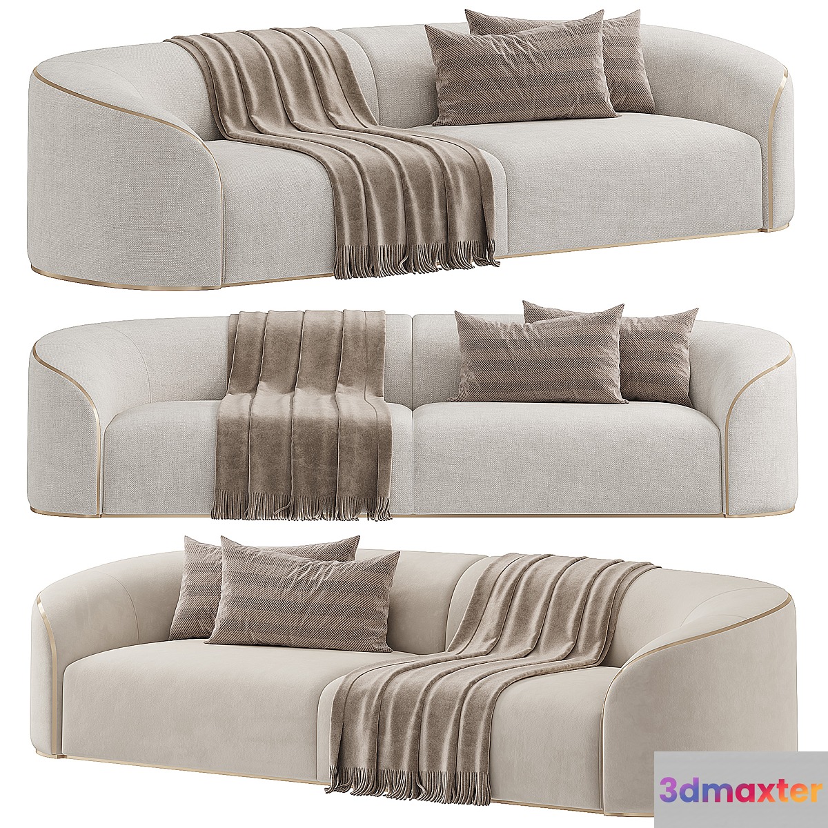 PIERRE Sofa 3D Max