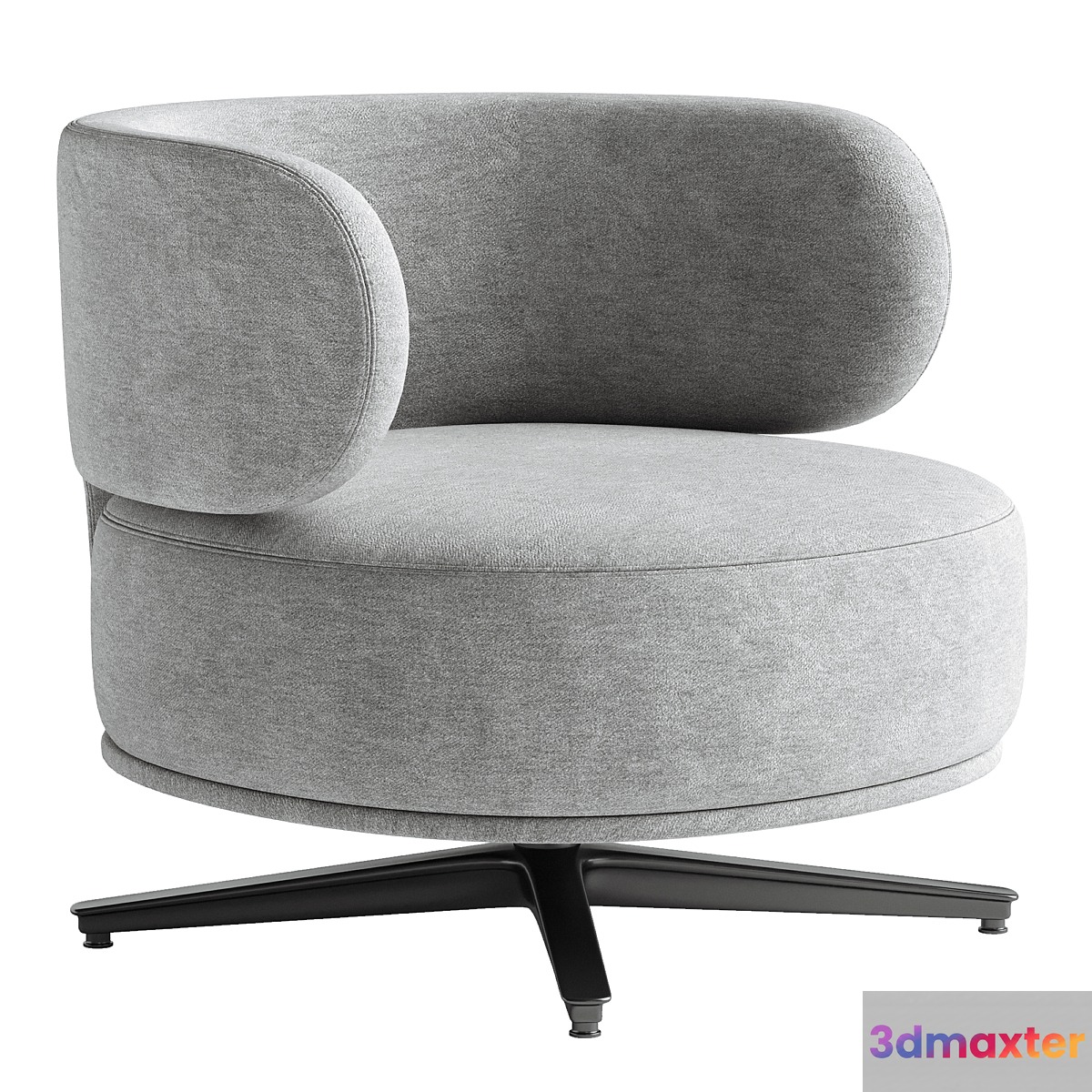 AKIKO LOUNGE Armchair By Gallotti&Radice - No.2 3D Max