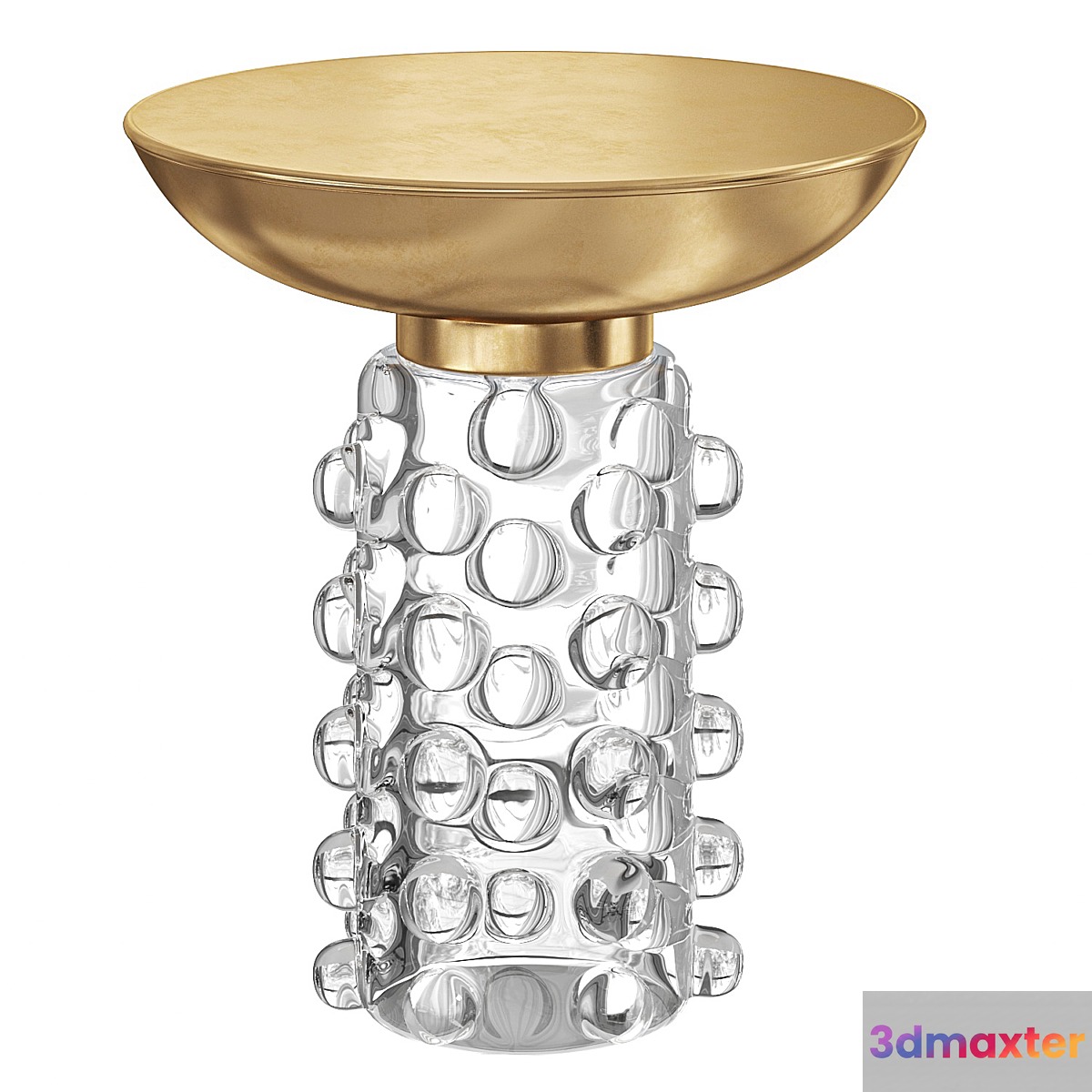 Brass Side Table 3D Max