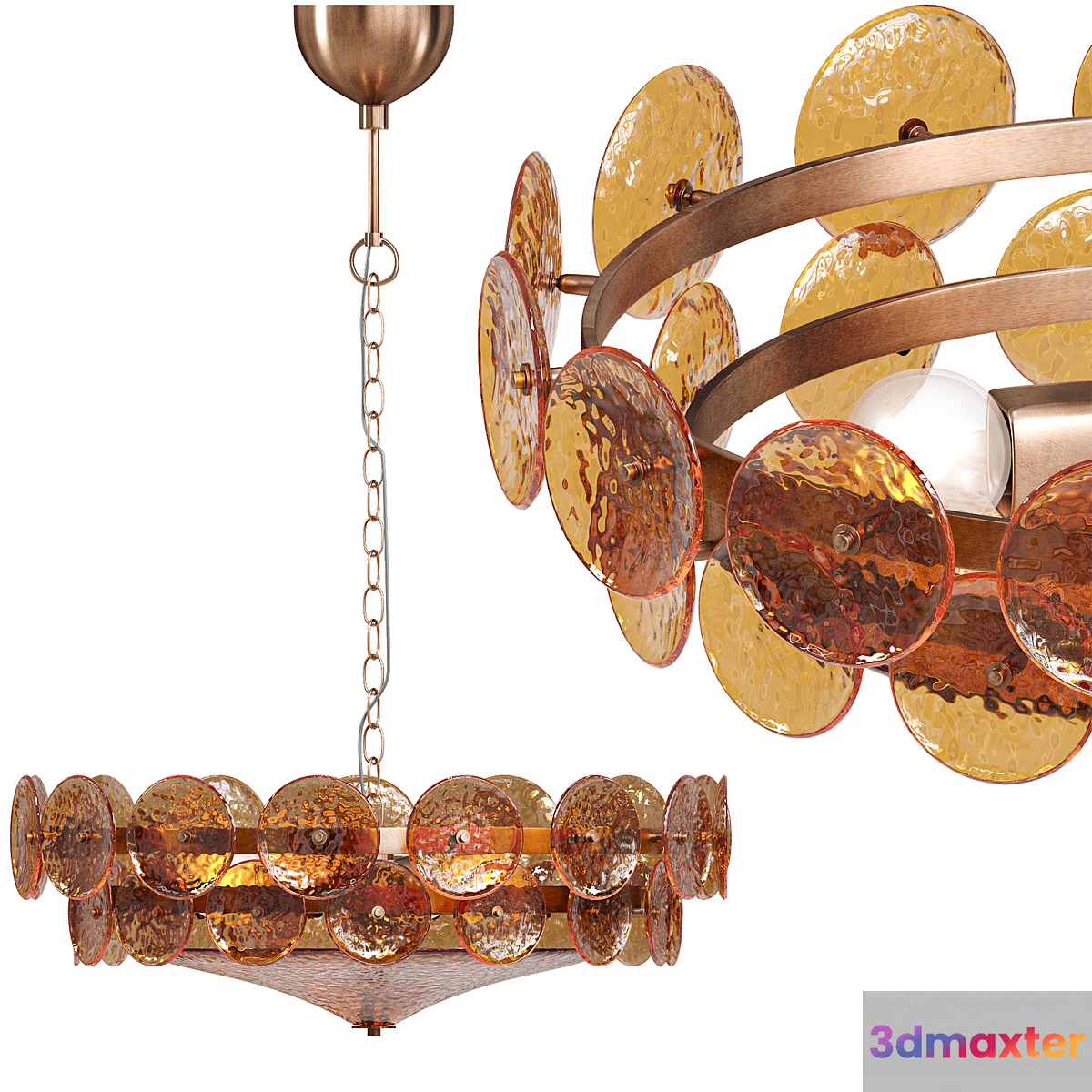 Lorenzo Chandelier 3D Max