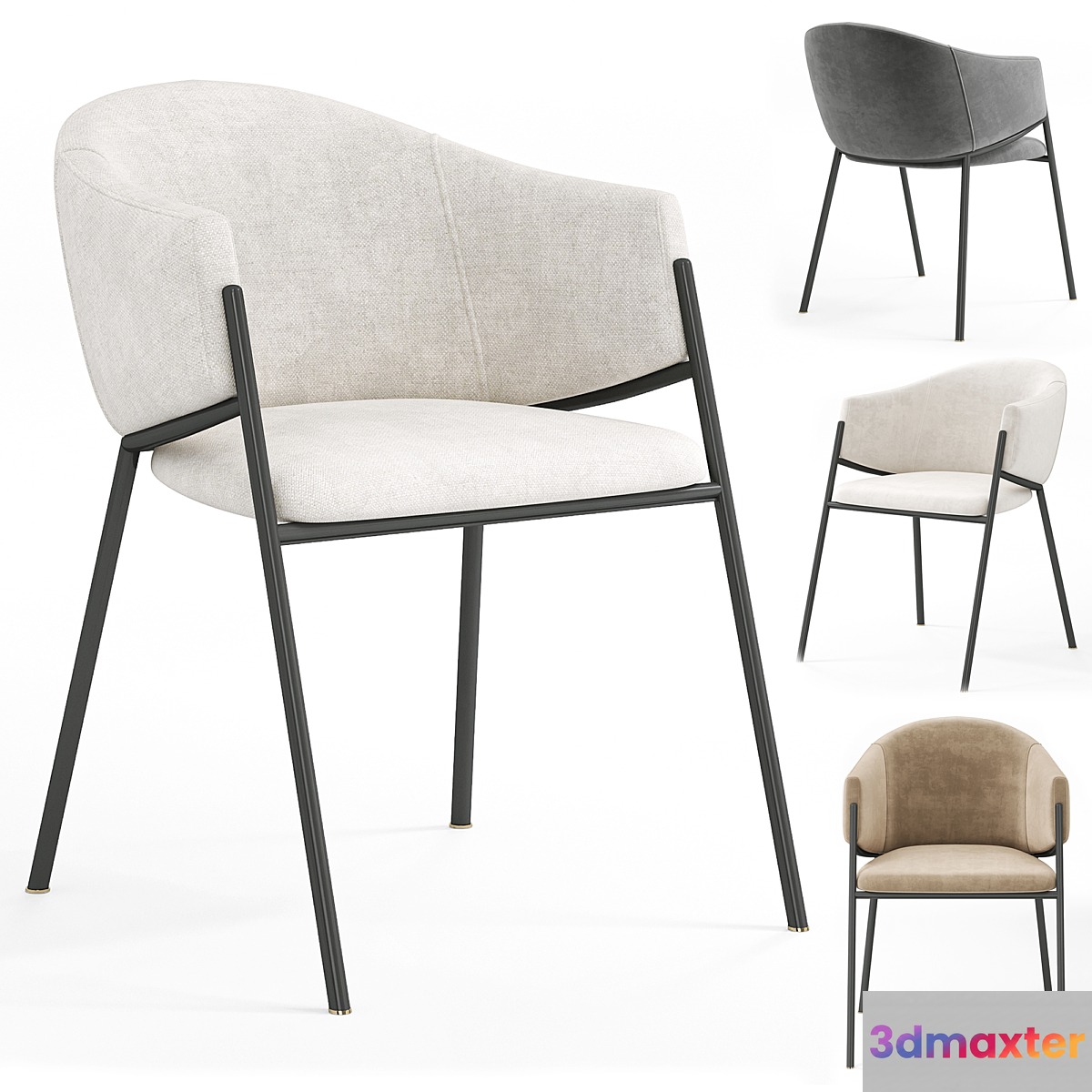 Dill Dining Chair By Inmyroom 3D Max