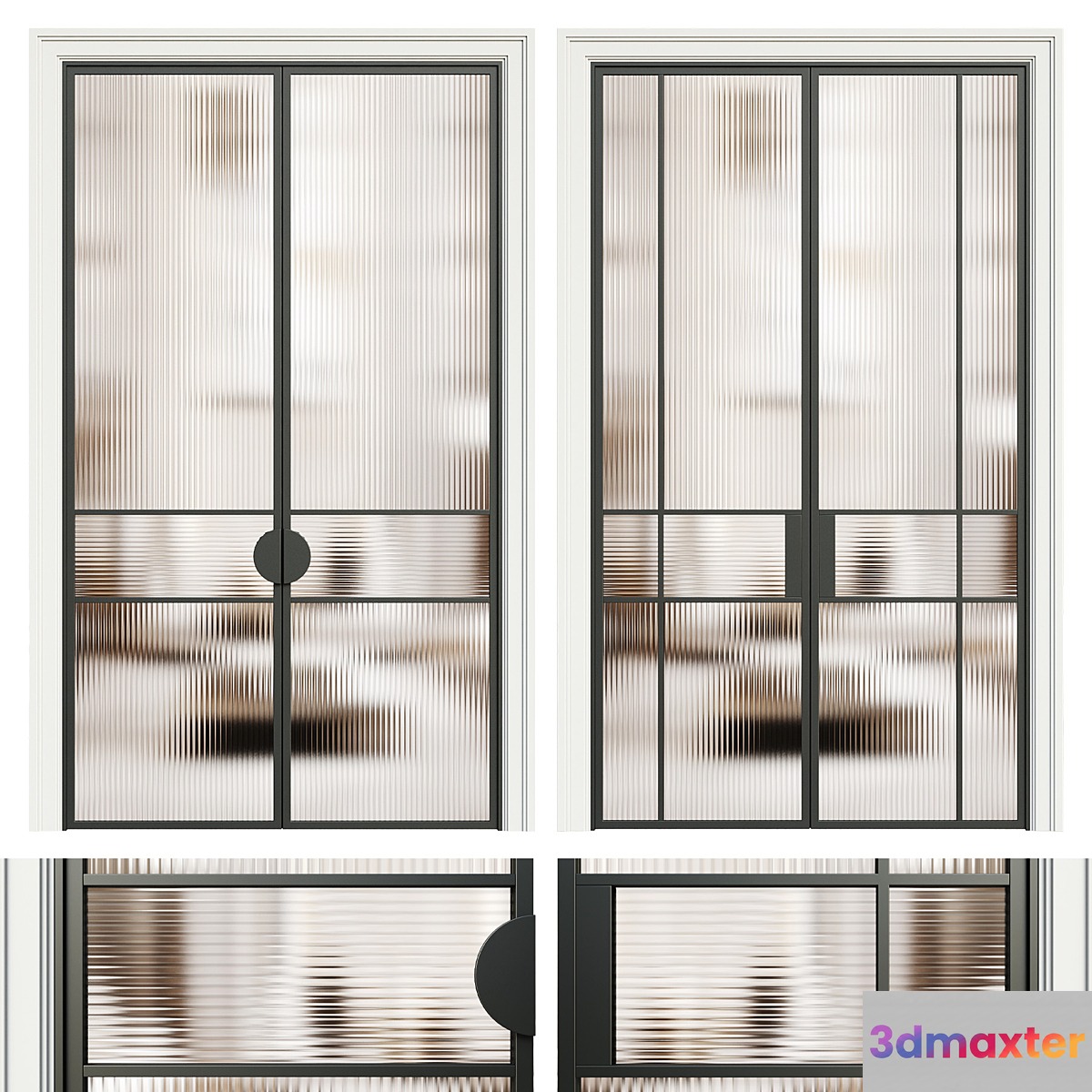 Interior door 130 3D Max