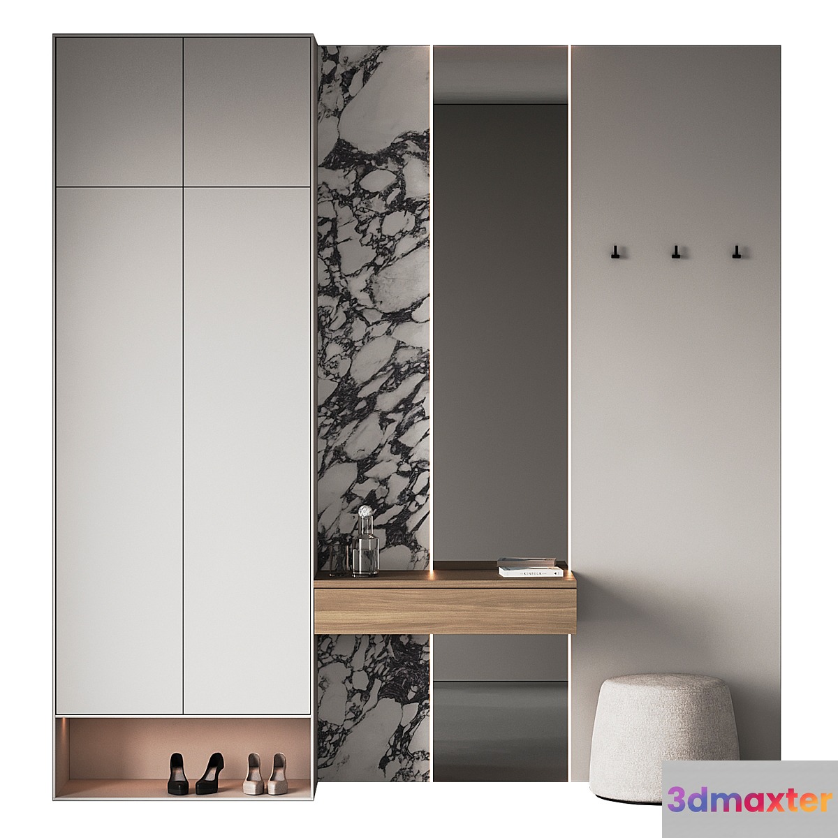 Hallway set 18 3D Max