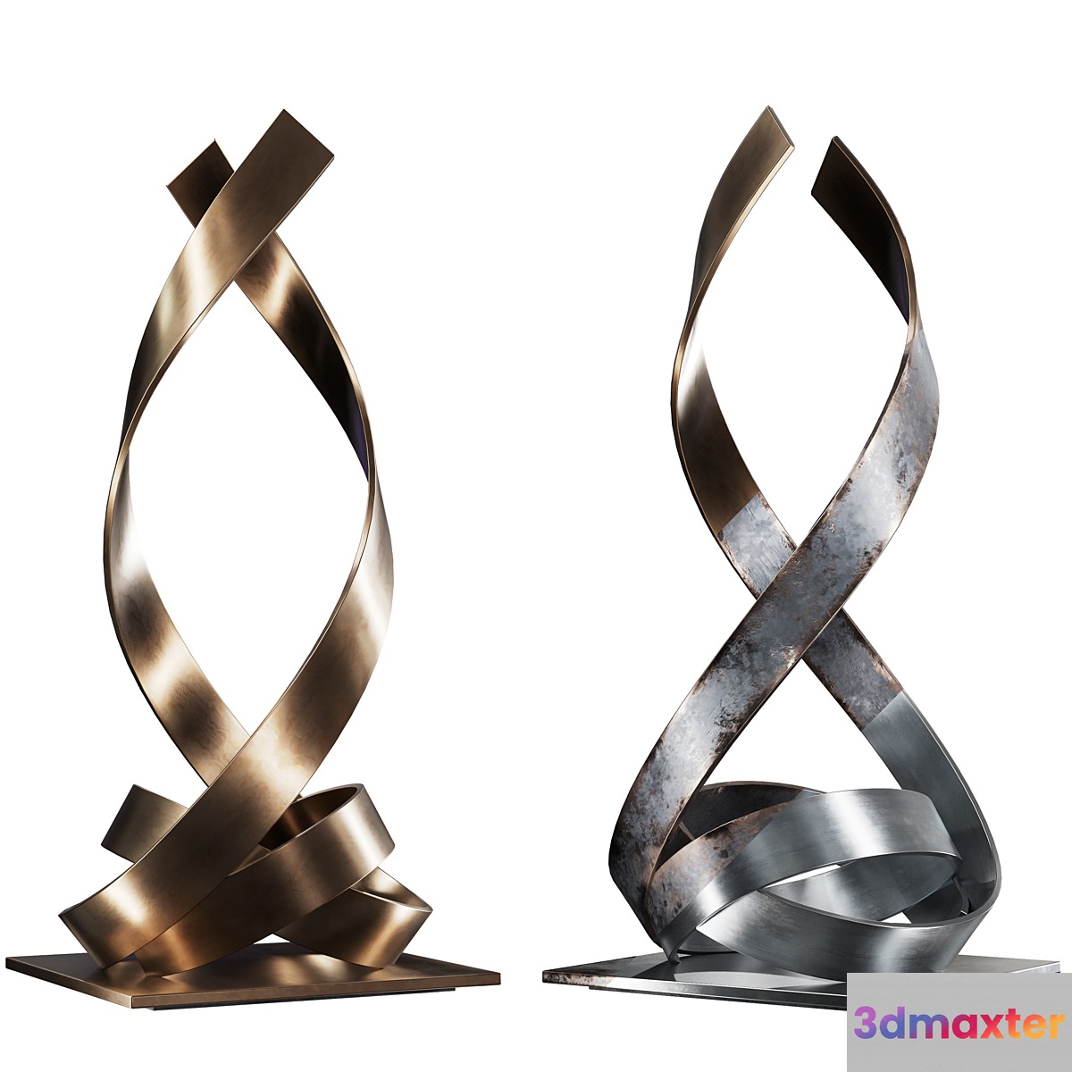 Sculpture Damon Hyldreth Knot 03 3D Max
