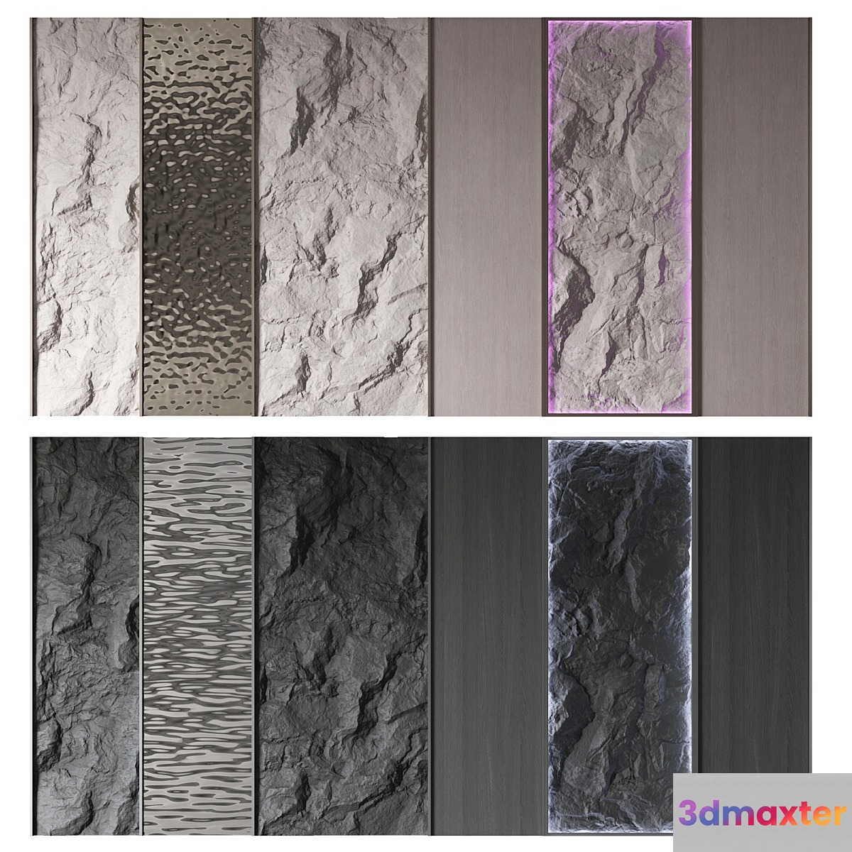 Wall panel No. 19 3D Max