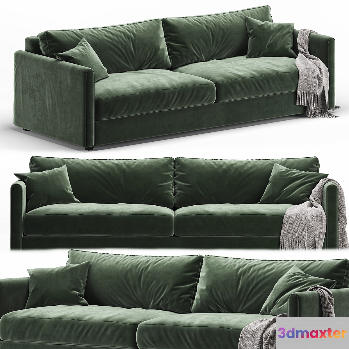 Malea Sofa - No.2 3D Max
