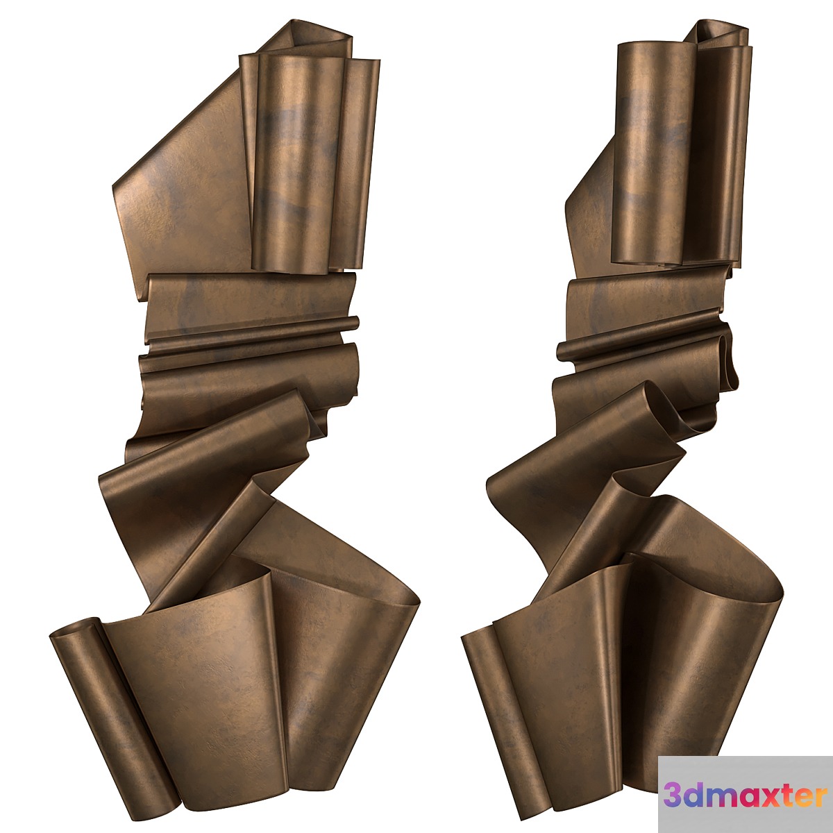 Brass Landscape 230608 by Martha Sturdy 3D Max