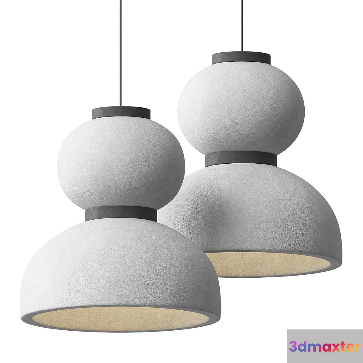 Noguchi Pendant lamp 3D Max