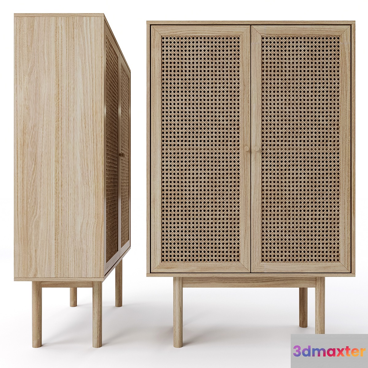 JYSK Cabinet HALMSTAD 3D Max