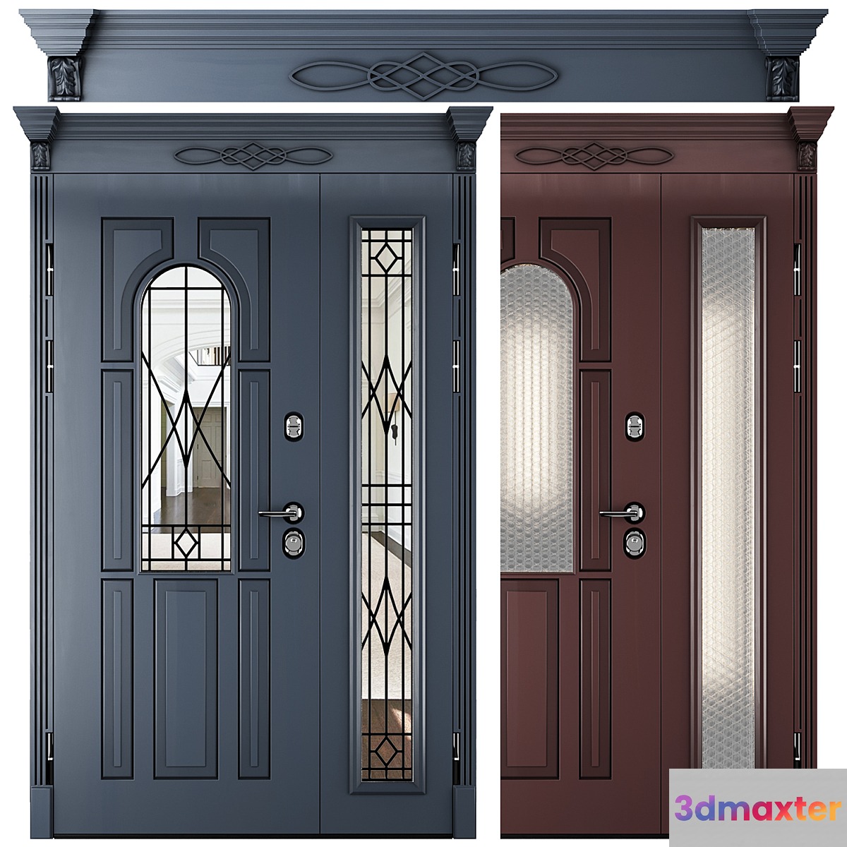 Staleks front door 3D Max