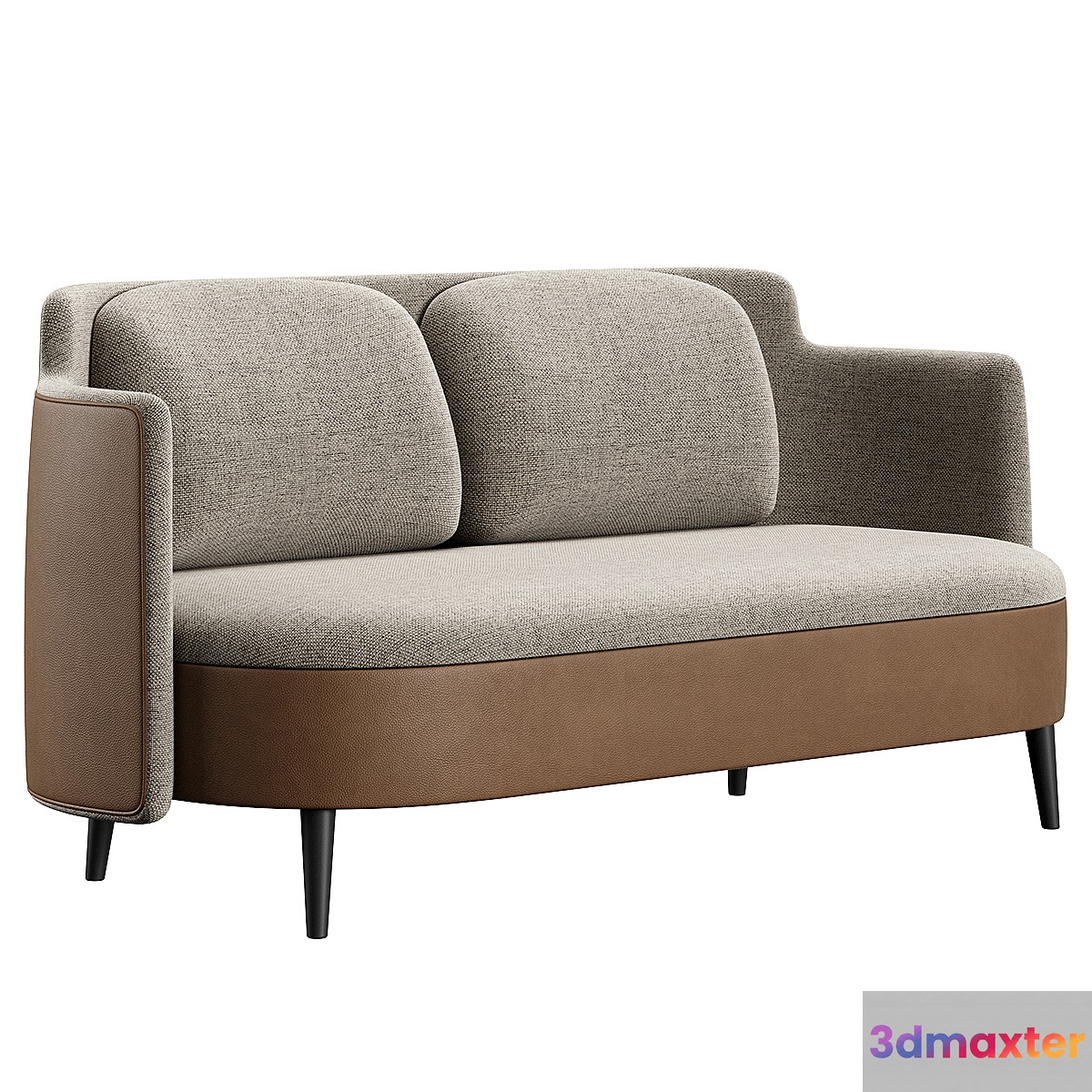 Sofa Fatt Konyshev 3D Max