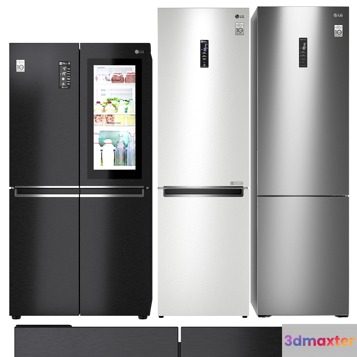 Refrigerator set LG 11 3D Max