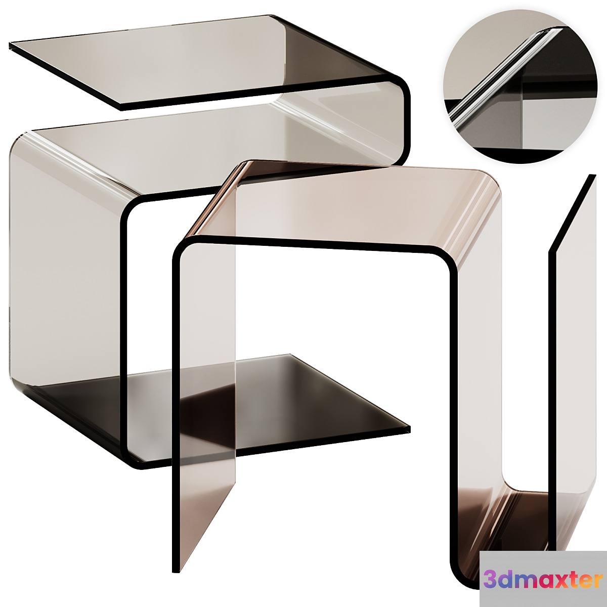 Allred Side Table by Metro Lane 3D Max