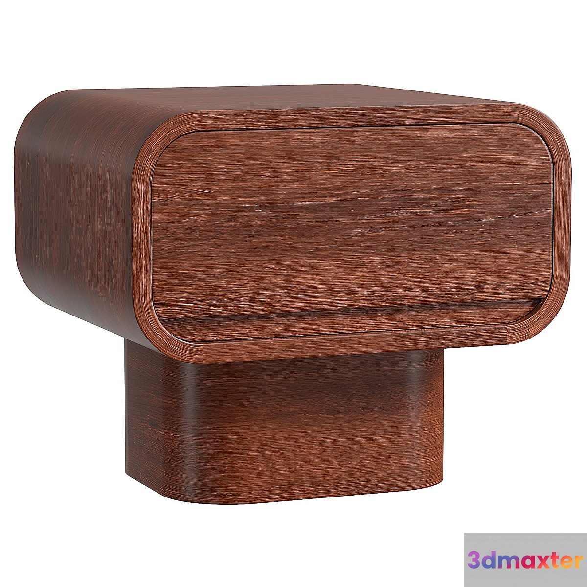 Huron Nightstand Side Table 3D Max