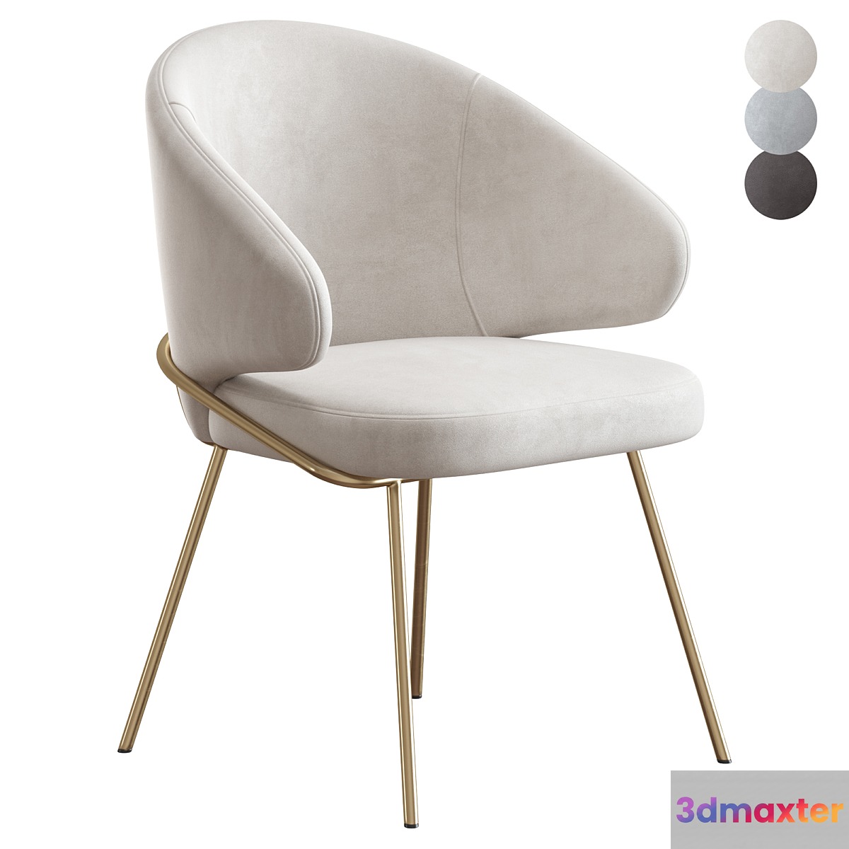 Armchair Emil Bradexhome 3D Max
