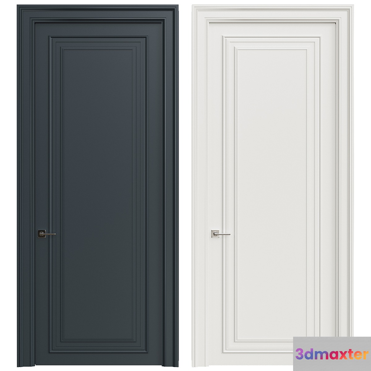 Interior Doors 223. - No.2 3D Max