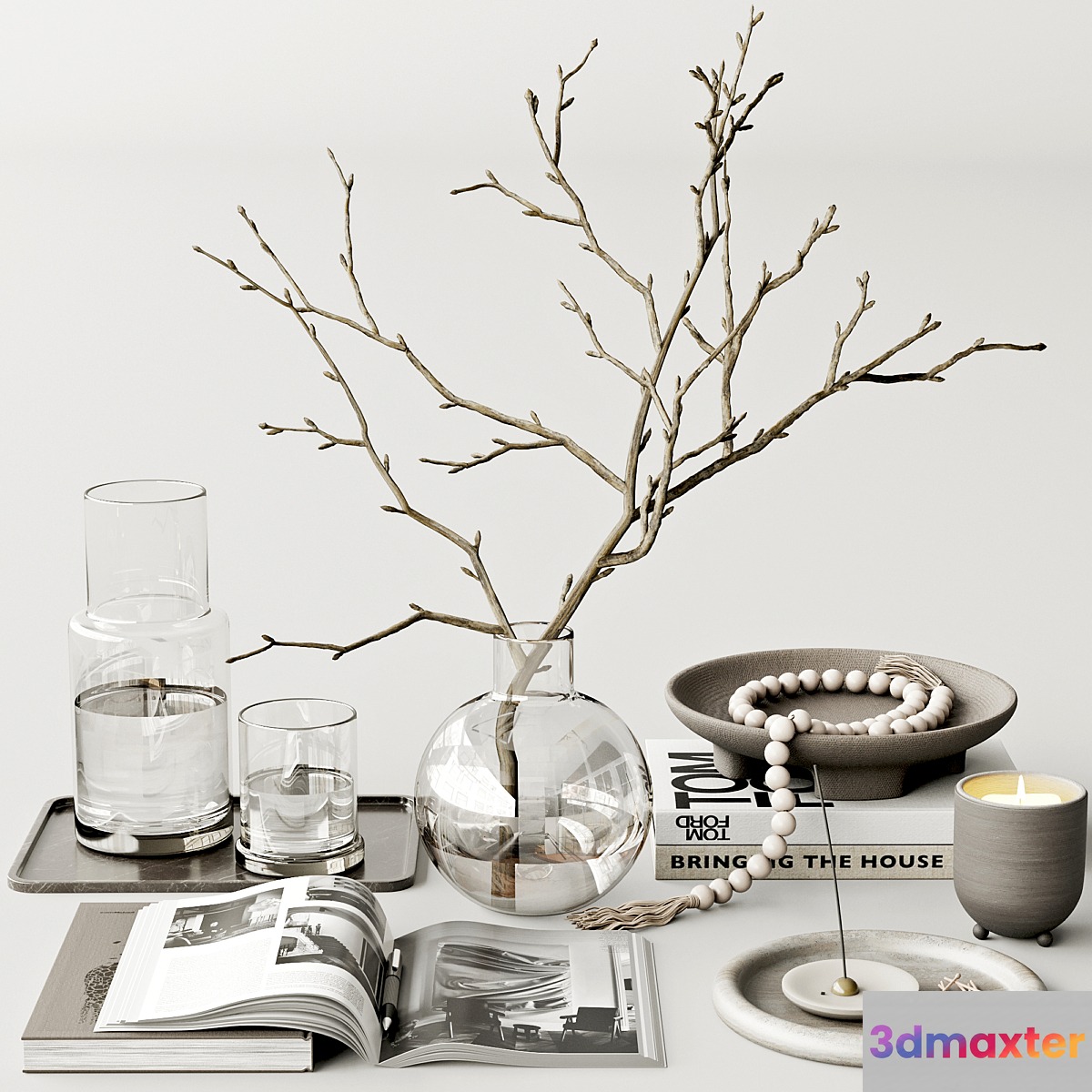 decorative set62 3D Max
