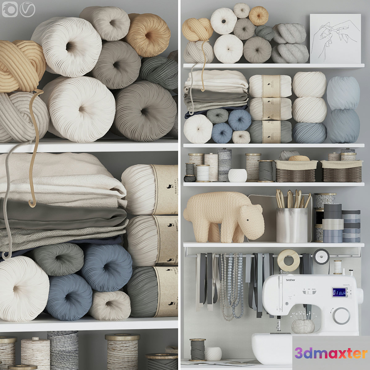 Handicraft corner 4 3D Max