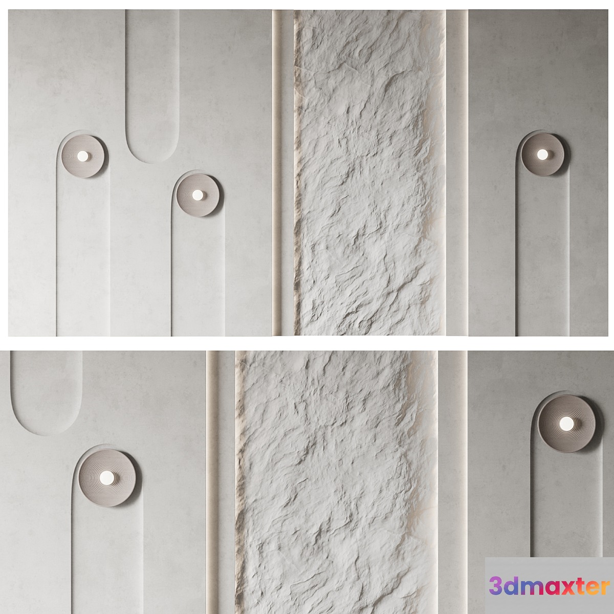 Wall panel №21 3D Max