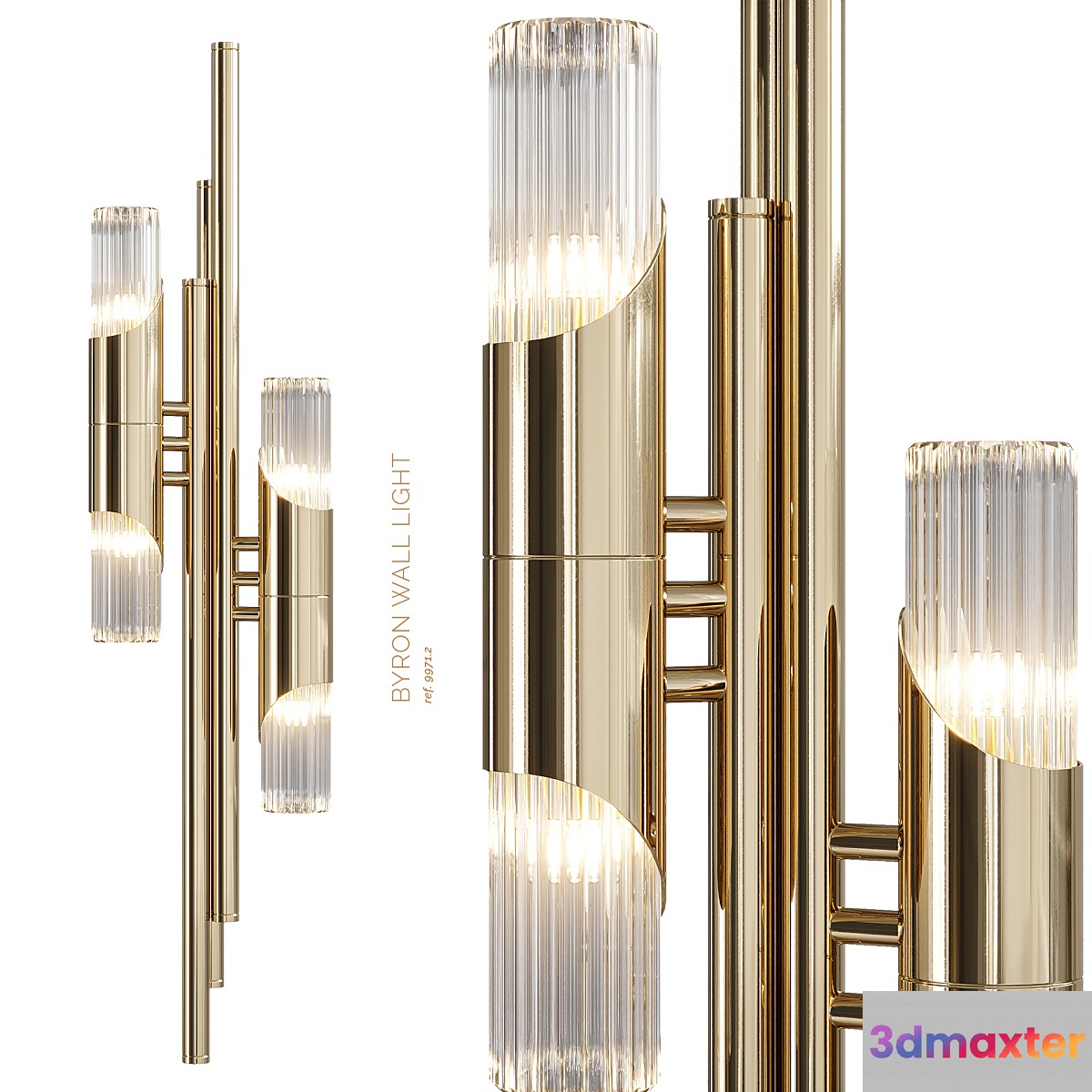 BYRON WALL LIGHT _ CASTRO LIGHTING 3D Max