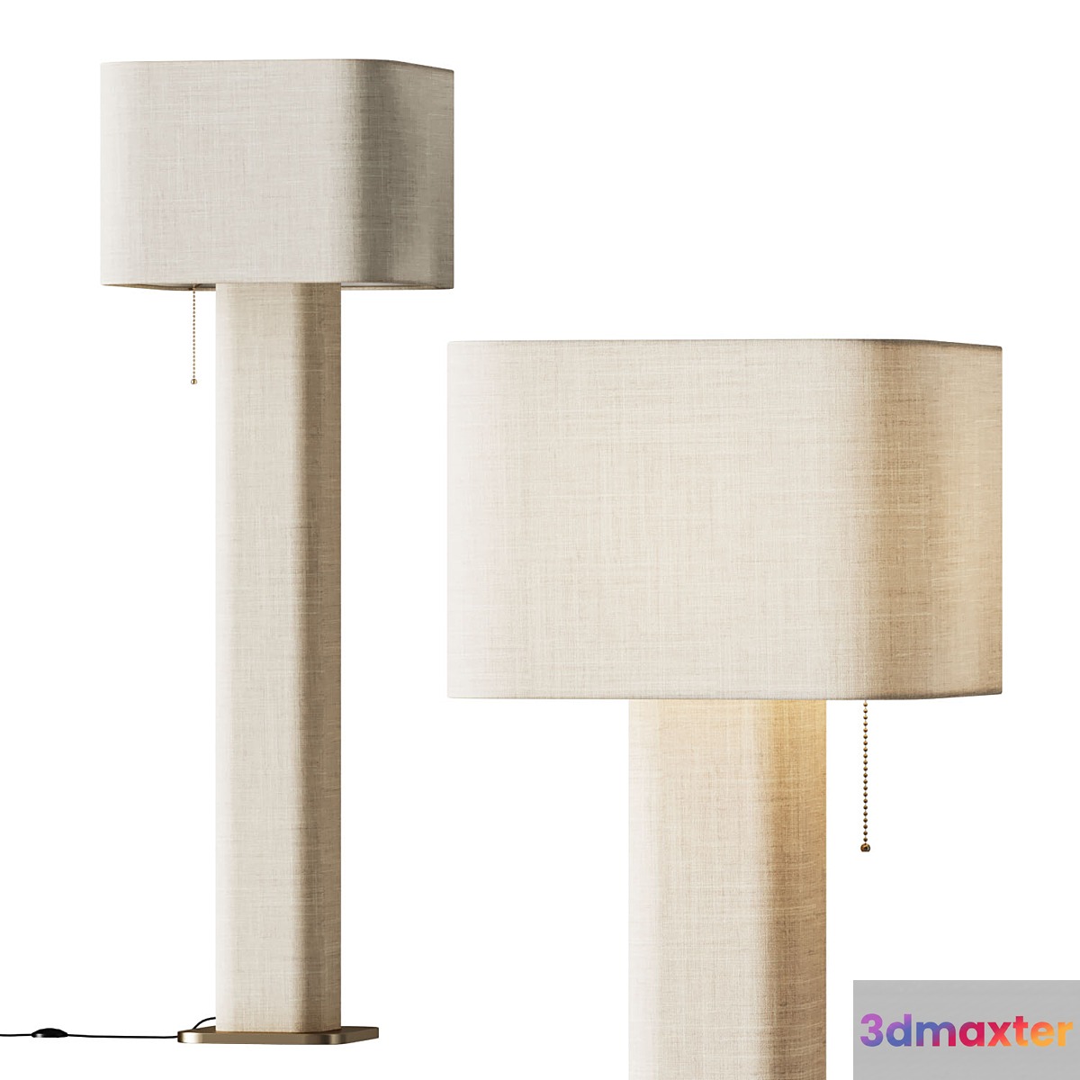 Fiona Floor Lamp - No.2 3D Max
