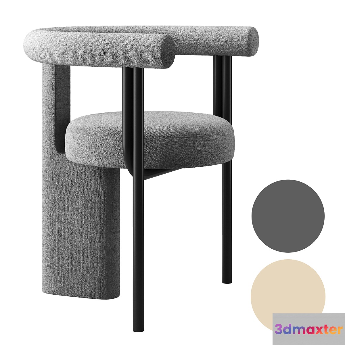Chair BALANCE by WOO 3D Max