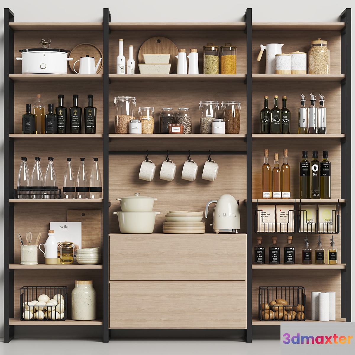 kitchen accessories 04 - No.2 3D Max