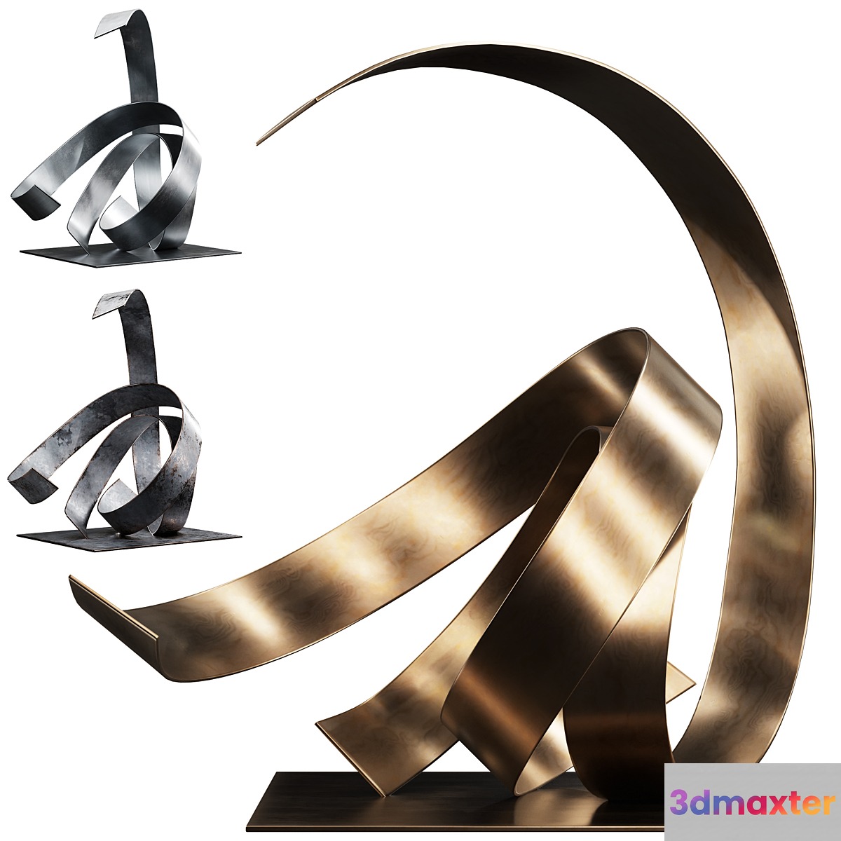 Sculpture Damon Hyldreth Knot 05 3D Max