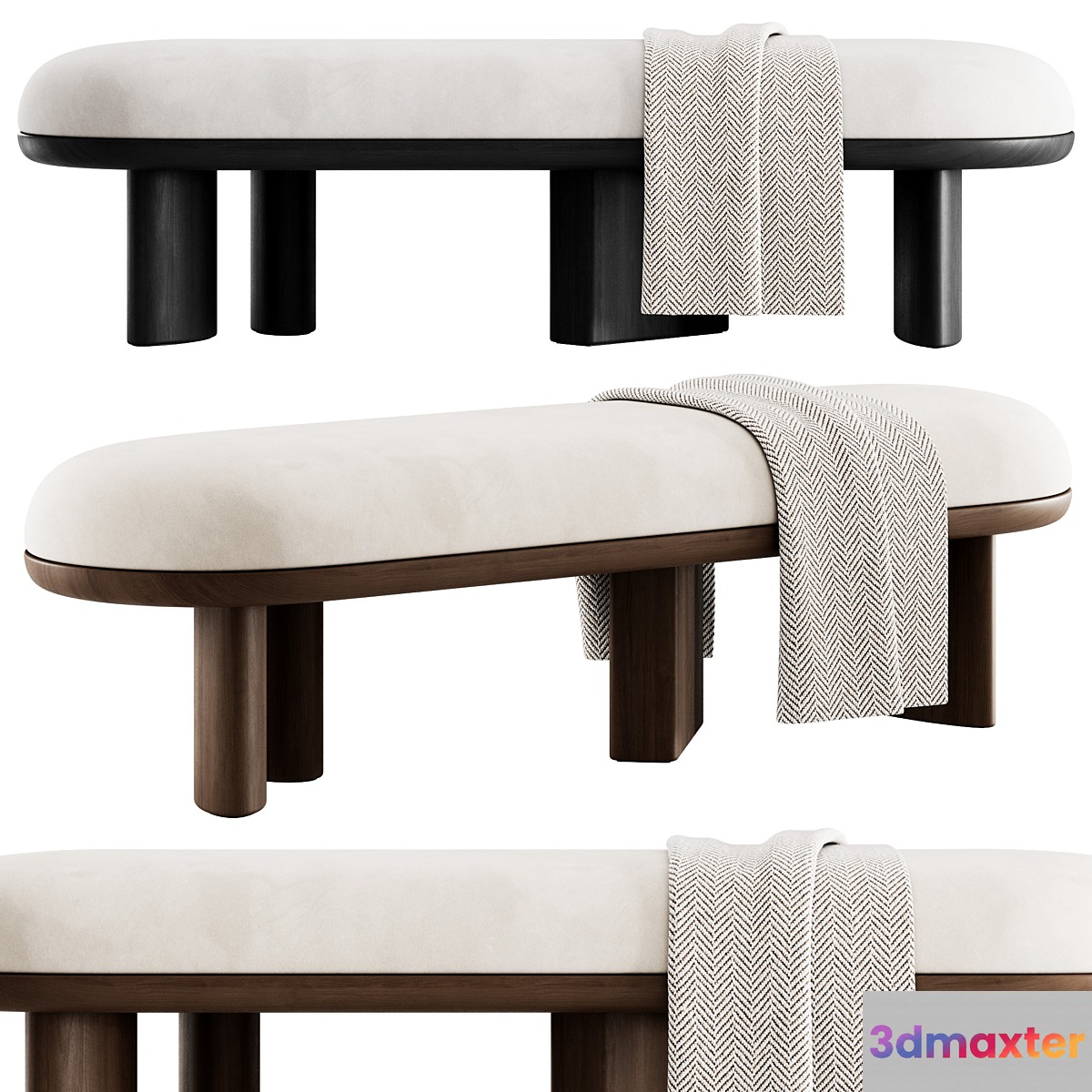 Corbu Bench By Demuro Das 3D Max