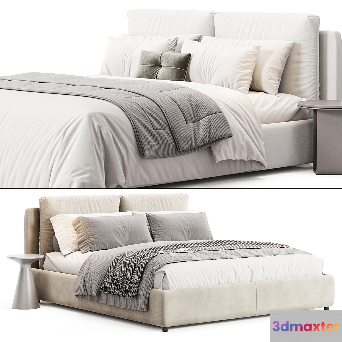 BAYPORT bed by Diotti - No.2 3D Max