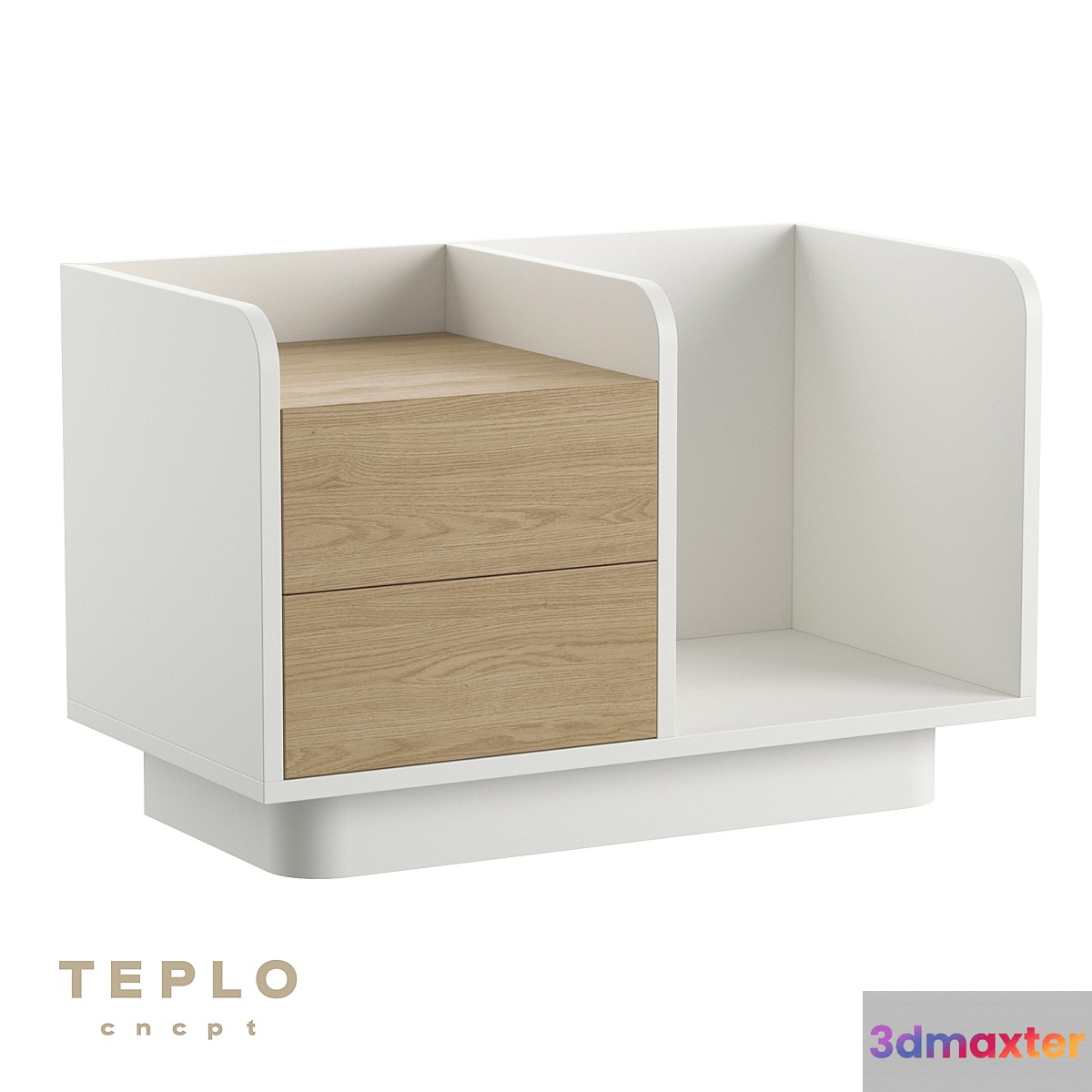 OM Bedside table SIX from TEPLO CNCPT 3D Max